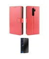 ieg™ Redmi Note 8 Pro Kılıf Siluet Işık Serisi - Siyah 3D Antistatik Hayalet Cam Ekran Koruyucu