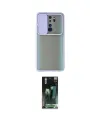 ieg™ Redmi Note 8 Pro Kılıf Vadi Çizgi - Şeffaf 360 Full Body Arka Koruyucu