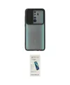 ieg™ Redmi Note 8 Pro Kılıf Vadi Çizgi - Şeffaf Pasifik Cam Ekran Koruyucu