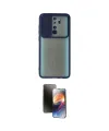 ieg™ Redmi Note 8 Pro Kılıf Vadi Çizgi - Siyah 3D Antistatik Mat Seramik Nano Ekran Koruyucu