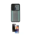 ieg™ Redmi Note 8 Pro Kılıf Vadi Çizgi - Siyah 3D Antistatik Mat Seramik Nano Ekran Koruyucu