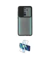 ieg™ Redmi Note 8 Pro Kılıf Vadi Çizgi - Siyah 3D Antistatik Seramik Nano Ekran Koruyucu