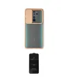 ieg™ Redmi Note 8 Pro Kılıf Vadi Çizgi - Siyah 6D Antistatik Mat Seramik Hayalet Nano Ekran Koruyucu