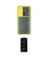 ieg™ Redmi Note 8 Pro Kılıf Vadi Çizgi - Siyah 6D Antistatik Mat Seramik Hayalet Nano Ekran Koruyucu