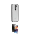 ieg™ Redmi Note 8 Pro Kılıf Vadi Minimal - Siyah 3D Antistatik Mat Seramik Nano Ekran Koruyucu