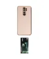 ieg™ Redmi Note 8 Pro Kılıf Yankı Serisi - Şeffaf 360 Full Body Arka Koruyucu