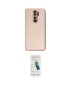 ieg™ Redmi Note 8 Pro Kılıf Yankı Serisi - Şeffaf Pasifik Cam Ekran Koruyucu