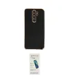 ieg™ Redmi Note 8 Pro Kılıf Yankı Serisi - Şeffaf Pasifik Cam Ekran Koruyucu
