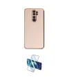 ieg™ Redmi Note 8 Pro Kılıf Yankı Serisi - Siyah 3D Antistatik Cam Ekran Koruyucu