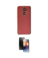 ieg™ Redmi Note 8 Pro Kılıf Yankı Serisi - Siyah 3D Antistatik Mat Seramik Nano Ekran Koruyucu