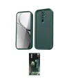 ieg™ Redmi Note 8 Pro Kılıf Yankı Yansıma Özel Seri - Şeffaf 360 Full Body Arka Koruyucu