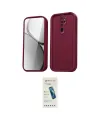 ieg™ Redmi Note 8 Pro Kılıf Yankı Yansıma Özel Seri - Şeffaf Pasifik Cam Ekran Koruyucu