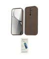 ieg™ Redmi Note 8 Pro Kılıf Yankı Yansıma Özel Seri - Şeffaf Pasifik Cam Ekran Koruyucu