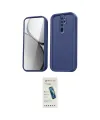 ieg™ Redmi Note 8 Pro Kılıf Yankı Yansıma Özel Seri - Şeffaf Pasifik Cam Ekran Koruyucu