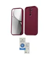 ieg™ Redmi Note 8 Pro Kılıf Yankı Yansıma Özel Seri - Şeffaf Royal Nano Ekran Koruyucu