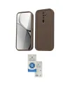 ieg™ Redmi Note 8 Pro Kılıf Yankı Yansıma Özel Seri - Şeffaf Royal Nano Ekran Koruyucu