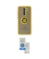 ieg™ Redmi Note 8 Pro Kılıf Yörünge Çizgi - Şeffaf Royal Nano Ekran Koruyucu