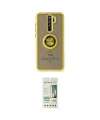 ieg™ Redmi Note 8 Pro Kılıf Yörünge Çizgi - Siyah 20D Premium Cam Ekran Koruyucu
