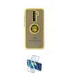 ieg™ Redmi Note 8 Pro Kılıf Yörünge Çizgi - Siyah 3D Antistatik Cam Ekran Koruyucu