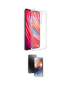 ieg™ Redmi Note 8 Pro Kılıf Zirve Doku - Siyah 3D Antistatik Mat Seramik Nano Ekran Koruyucu