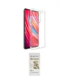 ieg™ Redmi Note 8 Pro Kılıf Zirve Doku - Siyah Mat Seramik Nano Ekran Koruyucu