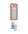 ieg™ Redmi Note 9 Kılıf Ahenk Çizgi Serisi - Şeffaf Royal Nano Ekran Koruyucu