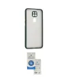 ieg™ Redmi Note 9 Kılıf Ahenk Çizgi Serisi - Şeffaf Royal Nano Ekran Koruyucu