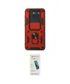 ieg™ Redmi Note 9 Kılıf Ahenk Klasik - Şeffaf Pasifik Cam Ekran Koruyucu