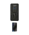 ieg™ Redmi Note 9 Kılıf Ahenk Klasik - Siyah 3D Antistatik Hayalet Cam Ekran Koruyucu