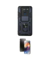 ieg™ Redmi Note 9 Kılıf Ahenk Klasik - Siyah 3D Antistatik Mat Seramik Nano Ekran Koruyucu