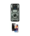 ieg™ Redmi Note 9 Kılıf Ahenk Klasik - Siyah 3D Antistatik Mat Seramik Nano Ekran Koruyucu