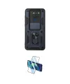 ieg™ Redmi Note 9 Kılıf Ahenk Klasik - Siyah 3D Antistatik Seramik Nano Ekran Koruyucu