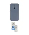 ieg™ Redmi Note 9 Kılıf Ahenk Serisi - Şeffaf Royal Nano Ekran Koruyucu