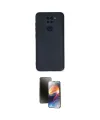 ieg™ Redmi Note 9 Kılıf Ahenk Serisi - Siyah 3D Antistatik Mat Seramik Nano Ekran Koruyucu