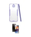 ieg™ Redmi Note 9 Kılıf Atlas Asil Serisi - Siyah 3D Antistatik Mat Seramik Nano Ekran Koruyucu