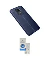 ieg™ Redmi Note 9 Kılıf Doruk Klasik Özel Seri - Şeffaf Royal Nano Ekran Koruyucu