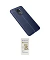 ieg™ Redmi Note 9 Kılıf Doruk Klasik Özel Seri - Siyah Mat Seramik Nano Ekran Koruyucu