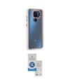 ieg™ Redmi Note 9 Kılıf Eksen Doku Prime - Şeffaf Royal Nano Ekran Koruyucu