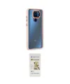 ieg™ Redmi Note 9 Kılıf Eksen Doku Prime - Siyah Mat Seramik Nano Ekran Koruyucu