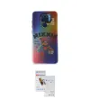 ieg™ Redmi Note 9 Kılıf Siluet Çizgi Koleksiyonu - Siyah Seramik Nano Ekran Koruyucu