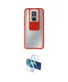 ieg™ Redmi Note 9 Kılıf Vadi Çizgi - Siyah 3D Antistatik Seramik Nano Ekran Koruyucu
