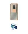 ieg™ Redmi Note 9 Kılıf Vadi Çizgi - Siyah 3D Antistatik Seramik Nano Ekran Koruyucu