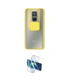 ieg™ Redmi Note 9 Kılıf Vadi Çizgi - Siyah 3D Antistatik Seramik Nano Ekran Koruyucu