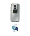 ieg™ Redmi Note 9 Kılıf Vadi Çizgi - Siyah 3D Antistatik Seramik Nano Ekran Koruyucu