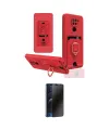 ieg™ Redmi Note 9 Kılıf Vadi Form Prime - Siyah 3D Antistatik Hayalet Cam Ekran Koruyucu