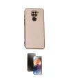 ieg™ Redmi Note 9 Kılıf Yankı Serisi - Siyah 3D Antistatik Mat Seramik Nano Ekran Koruyucu