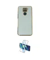 ieg™ Redmi Note 9 Kılıf Yankı Serisi - Siyah 3D Antistatik Seramik Nano Ekran Koruyucu