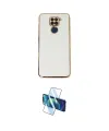 ieg™ Redmi Note 9 Kılıf Yankı Serisi - Siyah 3D Antistatik Seramik Nano Ekran Koruyucu