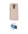 ieg™ Redmi Note 9 Kılıf Yankı Serisi - Siyah 3D Antistatik Seramik Nano Ekran Koruyucu