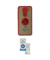 ieg™ Redmi Note 9 Kılıf Yörünge Çizgi - Şeffaf Royal Nano Ekran Koruyucu